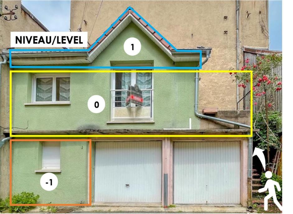 Maisonnette Le Faubourg - Centre Ville, Terrasse Et Netflix Belfort Εξωτερικό φωτογραφία